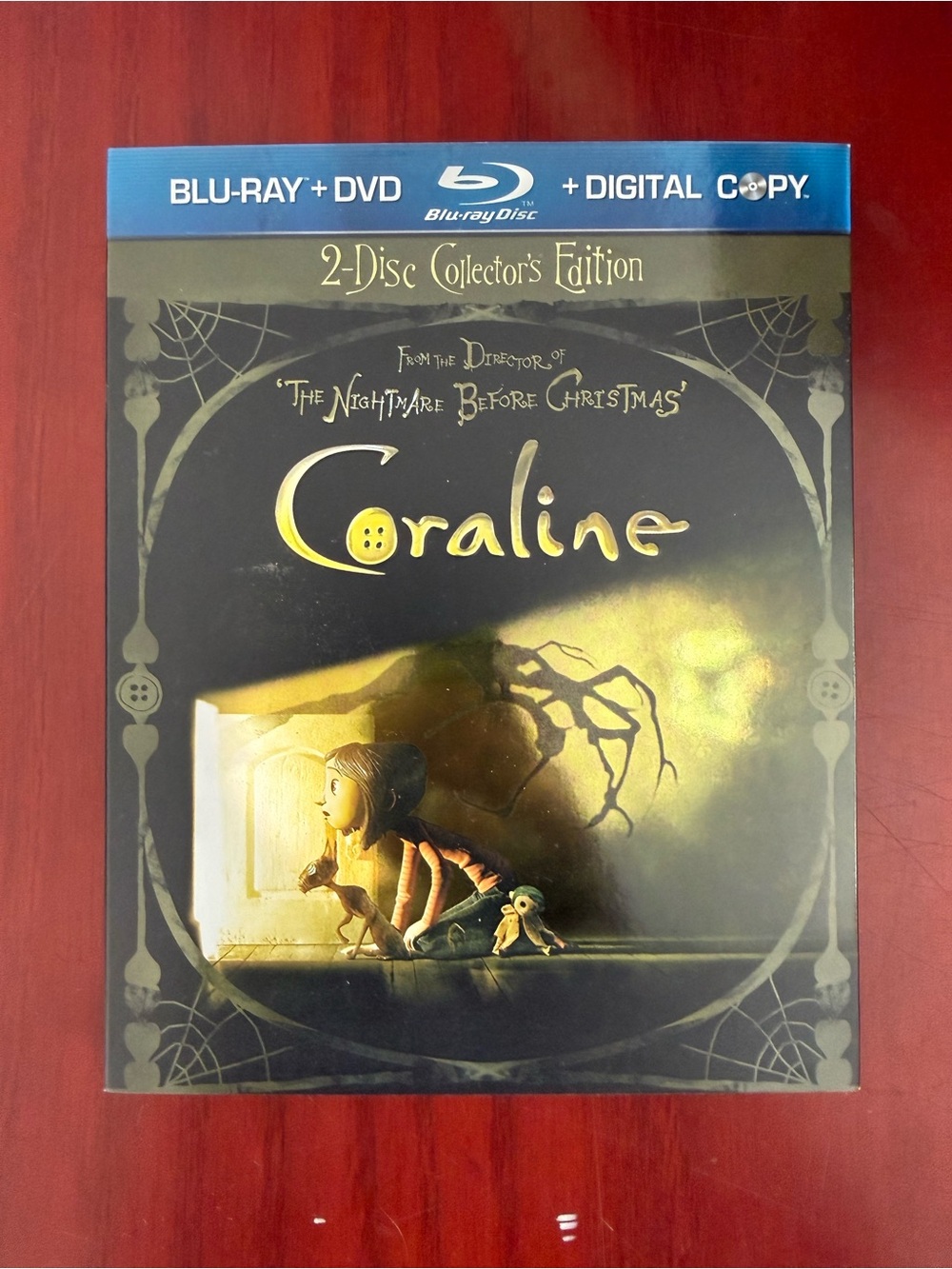 2-disc Collector’s Edition of Coraline Blu-ray Movie - Picture 2 of 2